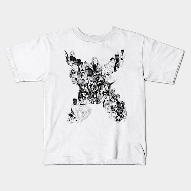 House of X Kids T-Shirt by Saly972